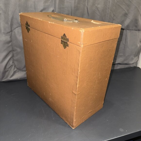 Vintage Platter Pak Record Case 12” Vinyl Records 1950’s 1960’s Plus ACCEPTABLE - Picture 8 of 16